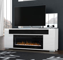 Load image into Gallery viewer, Haley Media Console Electric Fireplace with Acrylic Ember Bed - Furniture Depot