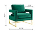 Avery Velvet Club Chair - Furniture Depot (7674093666552)