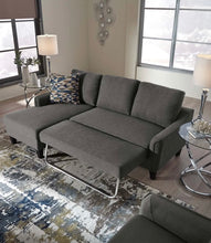Load image into Gallery viewer, Jarreau Sofa Chaise Sleeper Grey - Furniture Depot