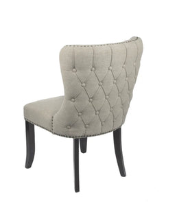 Jansen Tufted Upholstered Side Chair- Beige (Set of 2) - Furniture Depot (6544629858477)