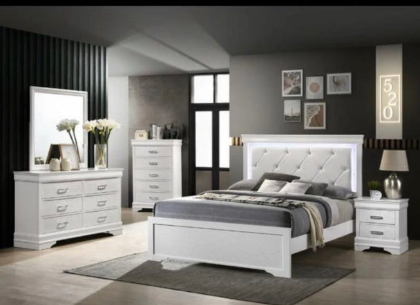 Mala Bedroom Collection - White - Furniture Depot