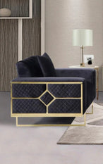 Eden Sofa Series -Black - Furniture Depot