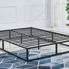 2425 Black Metal Platform Base - Furniture Depot (7905844166904)
