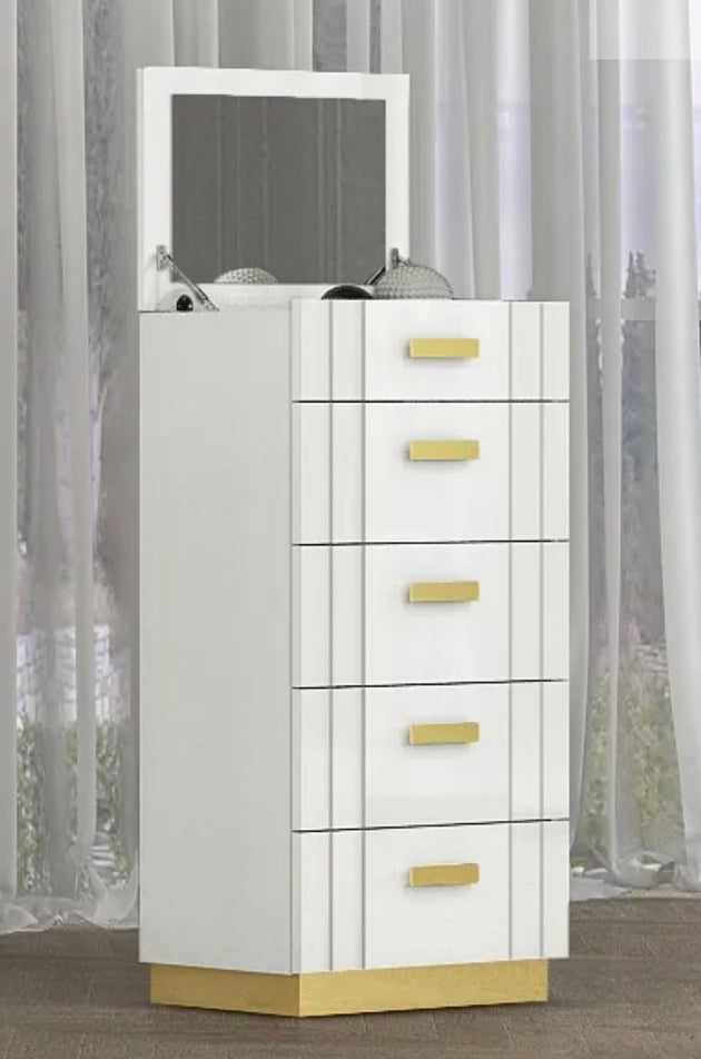 Synergy Chest White - Furniture Depot