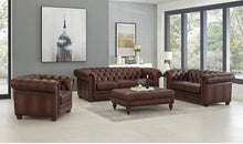 Load image into Gallery viewer, Kennedy Collection in 100% Leather Brown - Furniture Depot