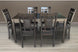 Viola Series 7pc Dining Set in Grey - Furniture Depot