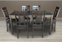 Load image into Gallery viewer, Viola Series 7pc Dining Set in Grey - Furniture Depot