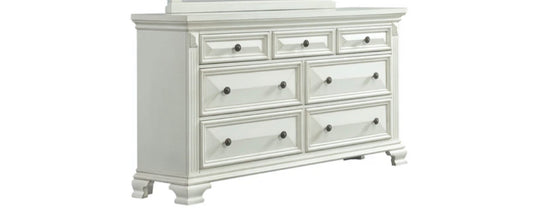 Calloway Dresser White - Furniture Depot