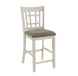 Juniper Counter Height Pub in Antique White - Furniture Depot