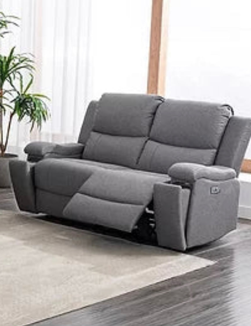 Barrett Collection - in Grey Fabric - Furniture Depot