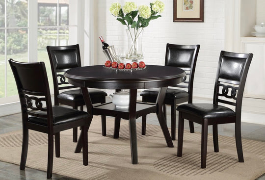 Gia 5Pc Dinette set Espresso - Furniture Depot