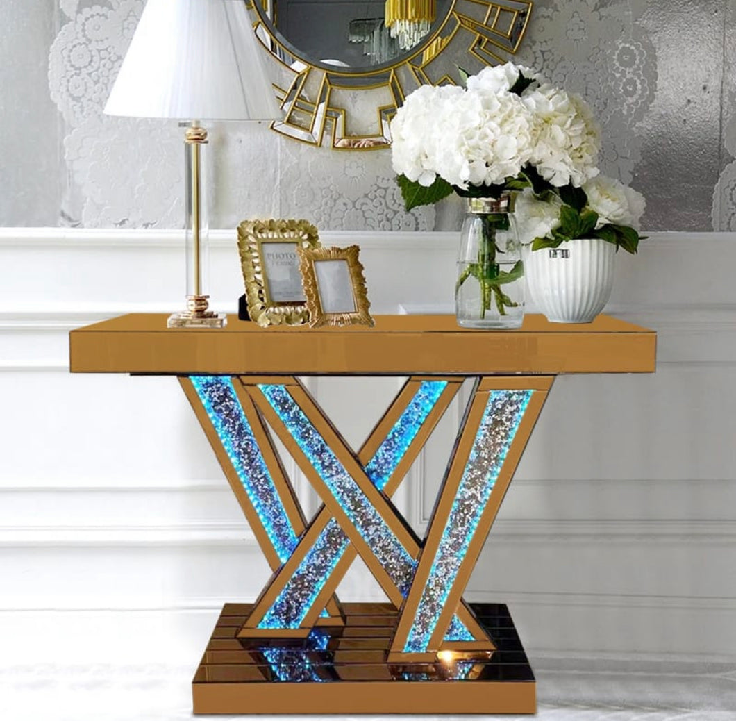 Valentino Led Console Table - Furniture Depot