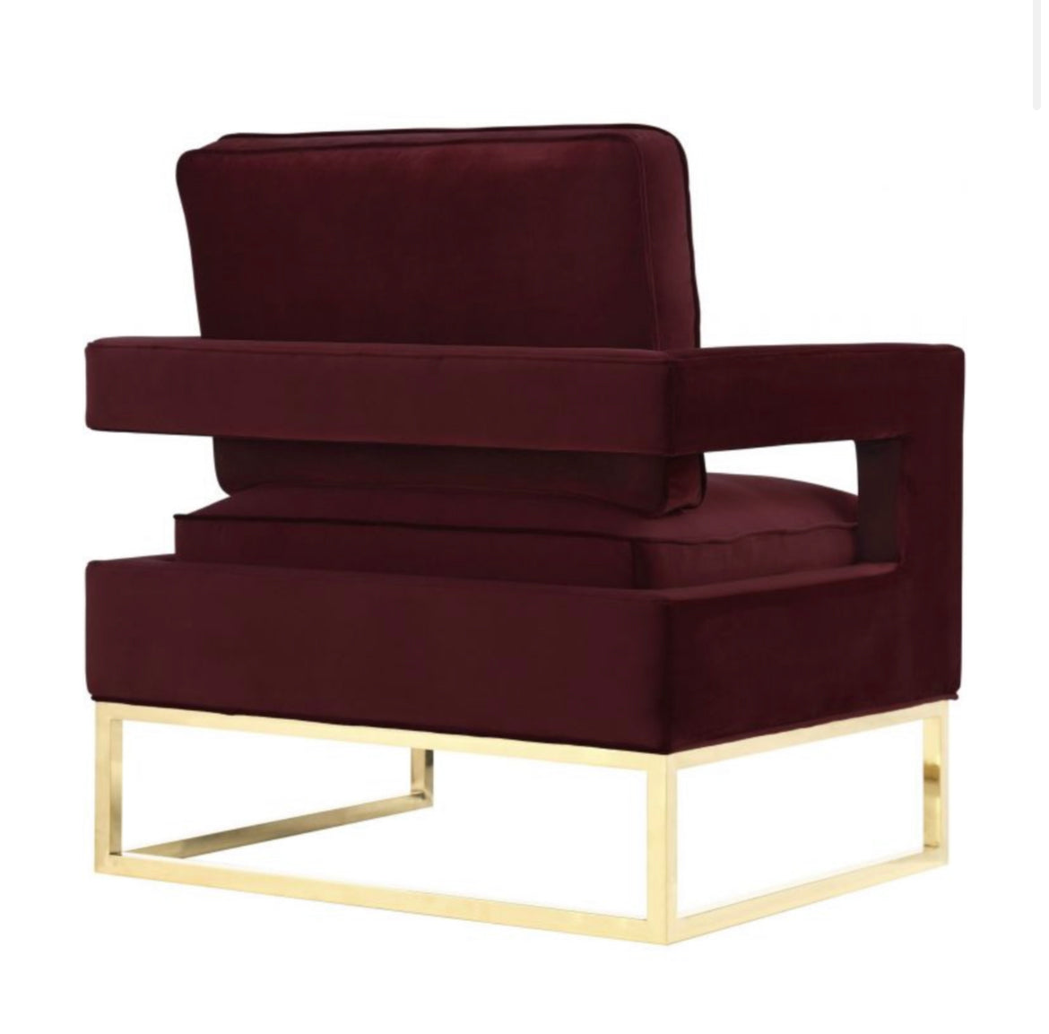 Avery Velvet Club Chair - Furniture Depot (7674093666552)