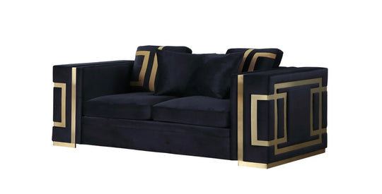 Wilson Sofa Series - Black - Furniture Depot