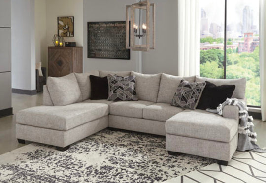 Megginson U-Shaped Sectional with Two Chaises - LHF - Furniture Depot