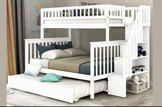 Clemontine Twin Solid Wood Standard Bed - Furniture Depot