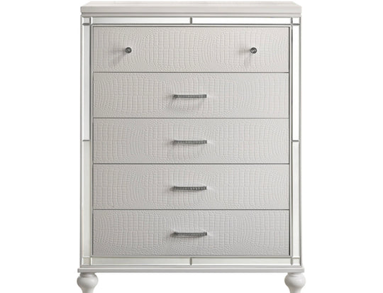 Stirling White Bedroom Collection - Furniture Depot