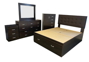 Esme Bedroom Collection Shadow Oak - Furniture Depot