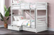 Harriet Bunk Bed- Twin/Twin with Storage - Furniture Depot