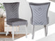 Eva Velvet Upholstered Side Chair (Set of 2) - Furniture Depot