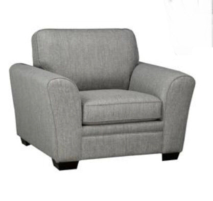 Sorrento Chair - Grey - Furniture Depot (6571572101293)