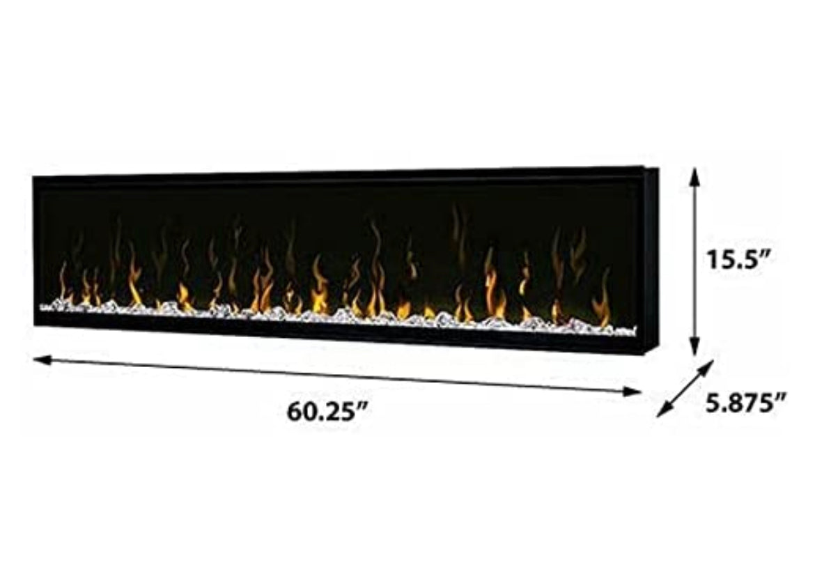 DIMPLEX IgniteXL 60-Inch Electric Fireplace w/Driftwood Log Kit - XLF60 & LF74DWS-KIT - Furniture Depot (7537310204152)