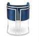 Theo Chair Blue Velvet - Furniture Depot