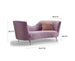 Colombine Curved Back Sofa - Blush - Furniture Depot (7597827227896)