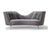 Colombine Velvet Sofa - Grey - Furniture Depot (7597835518200)