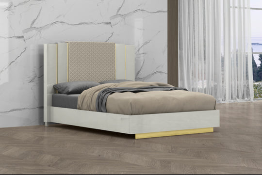 Synergy Bedroom Collection-Light Grey - Furniture Depot