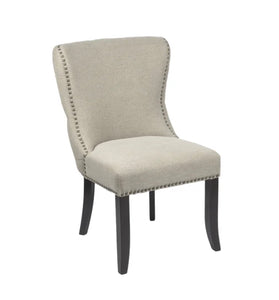 Jansen Tufted Upholstered Side Chair- Beige (Set of 2) - Furniture Depot (6544629858477)