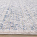 Monaco Blue Cream Grey Contemporary Elegant Swirl Rug - Furniture Depot