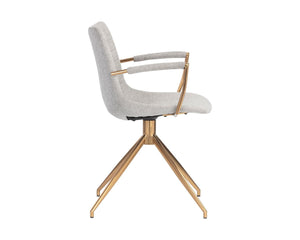 Andres Swivel Dining Armchair