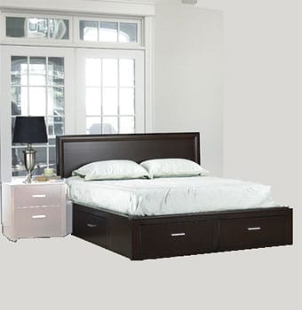 Capria Storage Bed – Queen - Furniture Depot (4788689305702)