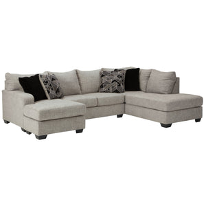Megginson U-Shaped Sectional with Two Chaises - RHF - Furniture Depot
