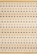 Calabar Cream Yellow Grey Bold Southwestern Rug - Furniture Depot