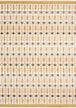 Calabar Cream Yellow Grey Bold Southwestern Rug - Furniture Depot