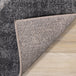 Folio Grey Beige Carved Triangular Pattern Rug - Furniture Depot