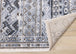 Darcy Blue Grey Cream Iridescent Tribal Rug - Furniture Depot