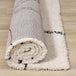 Maroq Cream Brown Grey Sprouting Vine Shag Rug - Furniture Depot