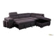 Pasadena Large Sleeper Sectional Sofa Bed with Storage Ottoman and 2 Stools - Furniture Depot