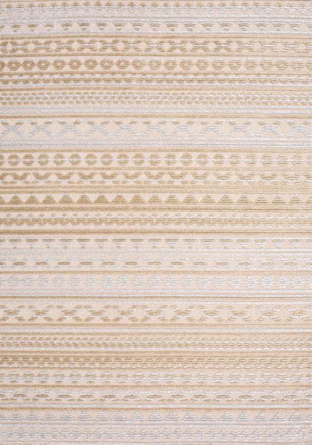 Lawson Beige Grey Cream Tribal Rug - Furniture Depot