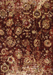 Claro Red Beige Traditional Plush Rug - Furniture Depot