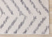 Breeze Cream Grey Floating Chevron Rug - Furniture Depot