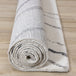 Ravine Cream Grey Wishbone Shag Rug - Furniture Depot