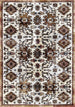 Sidra Cream Orange Beige Traditional Rug - Furniture Depot