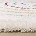 Bora Double Rainbow Shag Rug - Furniture Depot