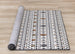 Lawson Cream Grey Orange Southwest Inspired Rug - Furniture Depot